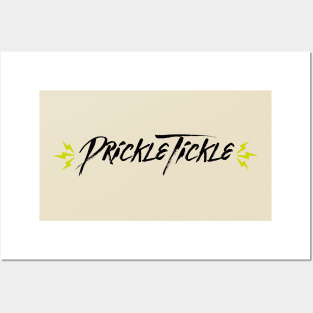 Prickle Tickle (Black) Posters and Art